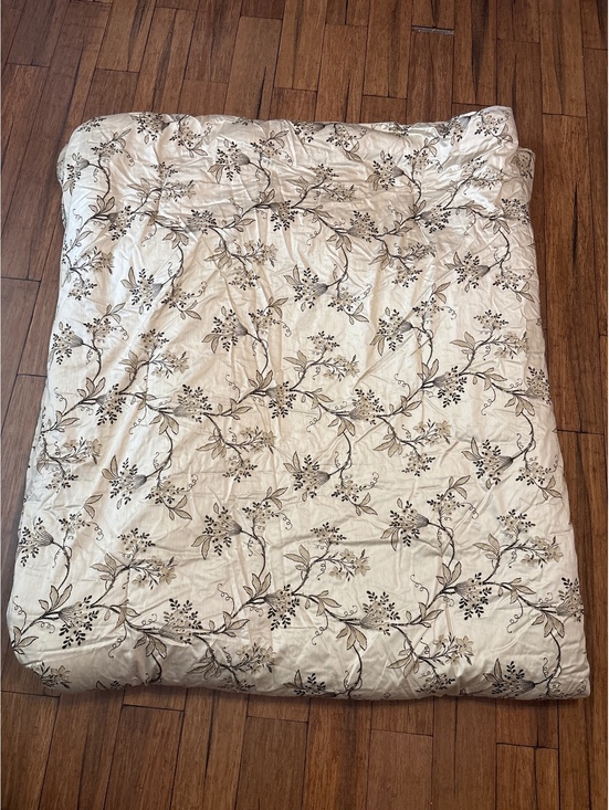 Lauren Ralph Lauren Other - Lauren Ralph Lauren Plage d'Or Floral Sateen Beige Brown King Size Comforter